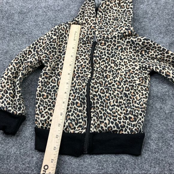Real Love 2T Leopard Print Hoodie - Picture 2 of 7